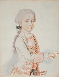 Portret van Aartshertog Ferdinand Karl van Oostenrijk-Este
